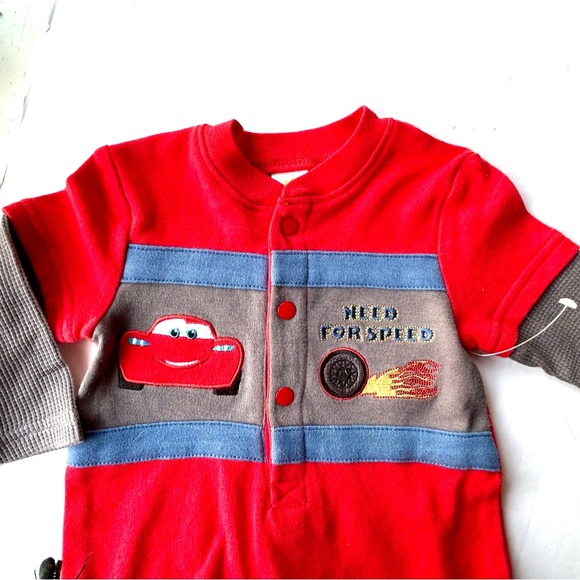 Disney Baby One-Pc Full-Length Stretch Sleeper Size 3-6 Months New Without Tags - Picture 5 of 10